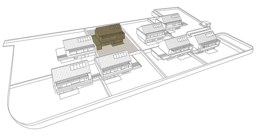 Emplacement Villa 2 sur plan