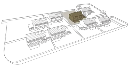 Emplacement Villa 3 sur plan