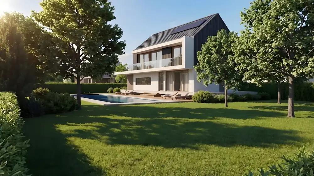 Domaine de Bellevue Trélex - Vue Aérienne
